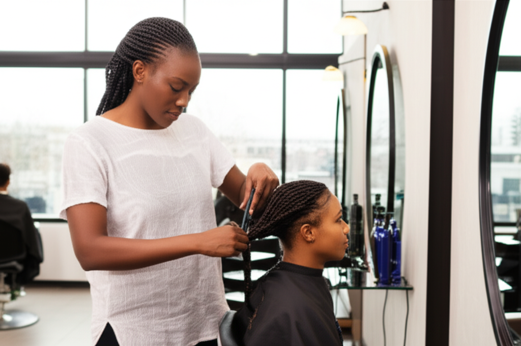 Diane, your friendly neighborhood hair braider in Frederick, Maryland