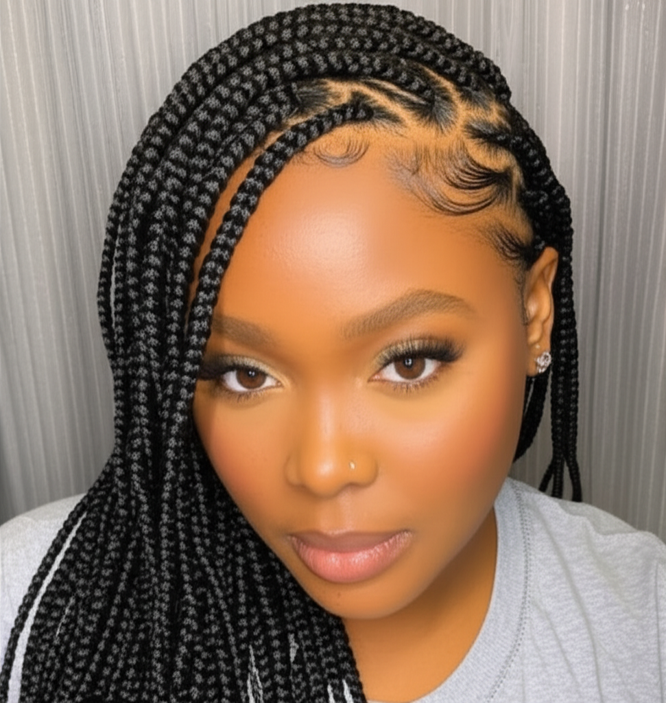 Comb Twists hairstyle by Crown Studio Frederick MD